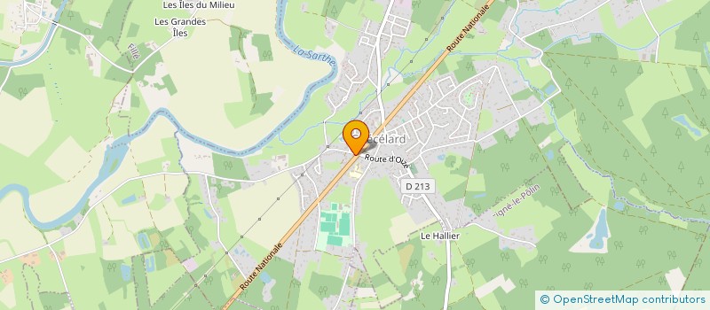 localisation de l'entreprise MONSIEUR YOANN LAITEM  GUECELARD