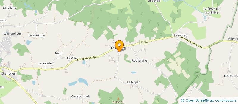 localisation de l'entreprise MONSIEUR YOANN LANTERNE  SAINT-LAURENT-SUR-GORRE