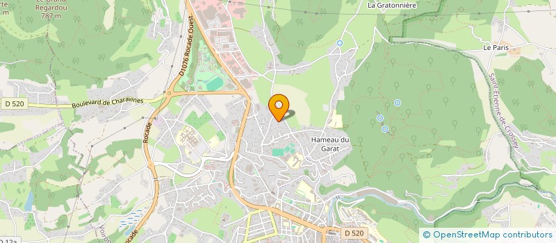 localisation de l'entreprise MONSIEUR YOANN LAPIERRE  VOIRON