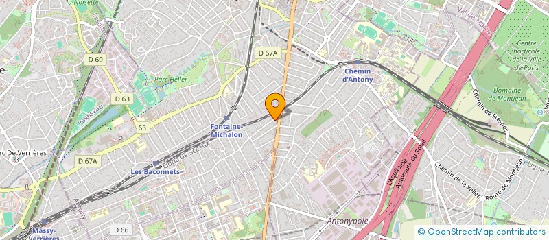 localisation de l'entreprise MONSIEUR YOANN LAURENT à ANTONY