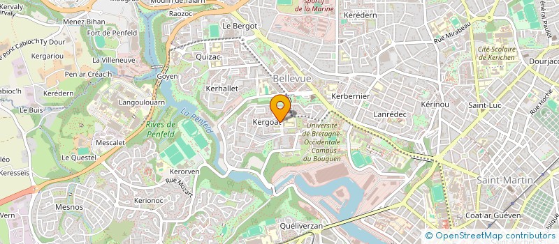 localisation de l'entreprise MONSIEUR YOANN LE DENMAT  POULX