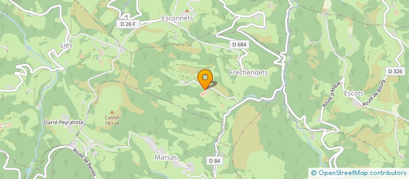 localisation de l'entreprise MONSIEUR YOANN LE GUERRANNIC  FRECHENDETS