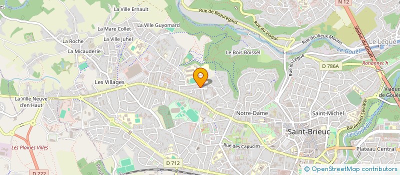 localisation de l'entreprise MONSIEUR YOANN LE GUILLARD à SAINT-BRIEUC
