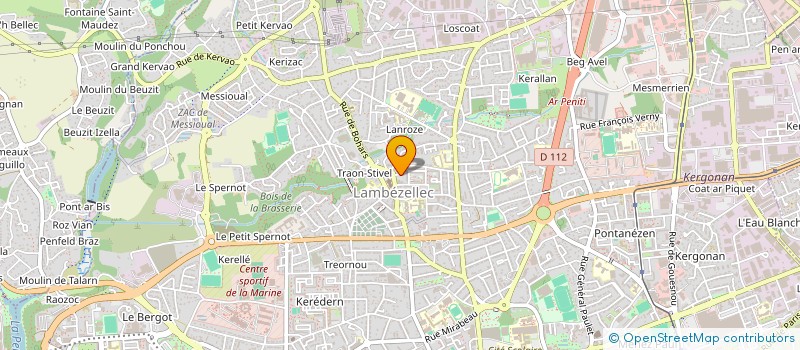 localisation de l'entreprise MONSIEUR YOANN LE TORREC à BREST