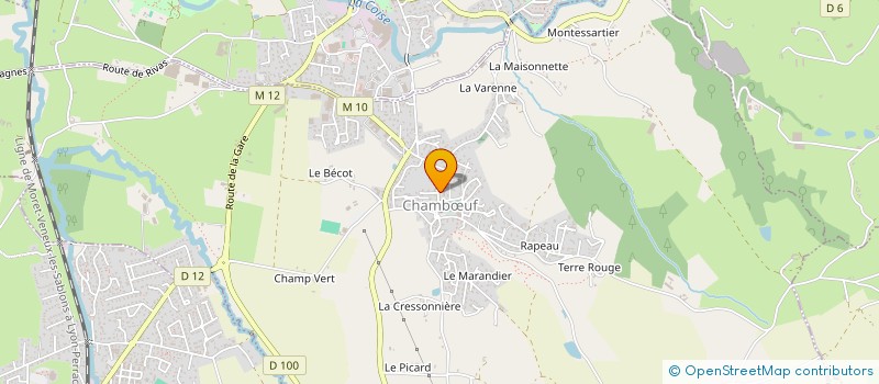 localisation de l'entreprise MONSIEUR YOANN LEBLANC  CHAMBUF