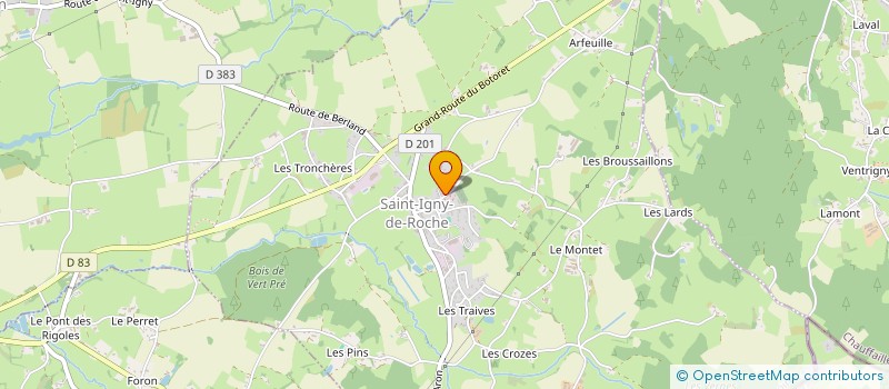 localisation de l'entreprise MONSIEUR YOANN LEBRETTON  CHAUFFAILLES