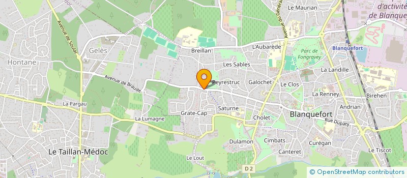 localisation de l'entreprise MONSIEUR YOANN LECLERC à BLANQUEFORT