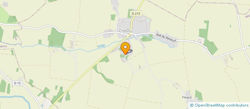 localisation de l'entreprise MONSIEUR YOANN LEGRAND  CHEVRU