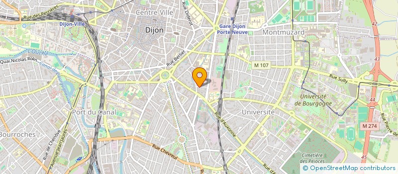localisation de l'entreprise MONSIEUR YOANN LEMARIE à DIJON