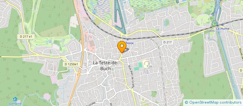 localisation de l'entreprise MONSIEUR YOANN LEVESQUE à LA TESTE-DE-BUCH