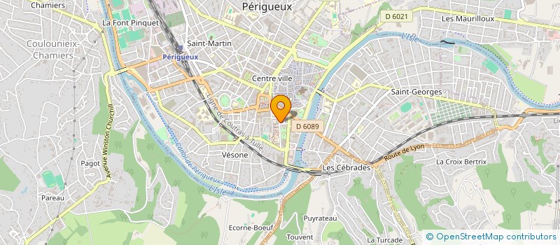 localisation de l'entreprise MONSIEUR YOANN LOLLIA  PERIGUEUX