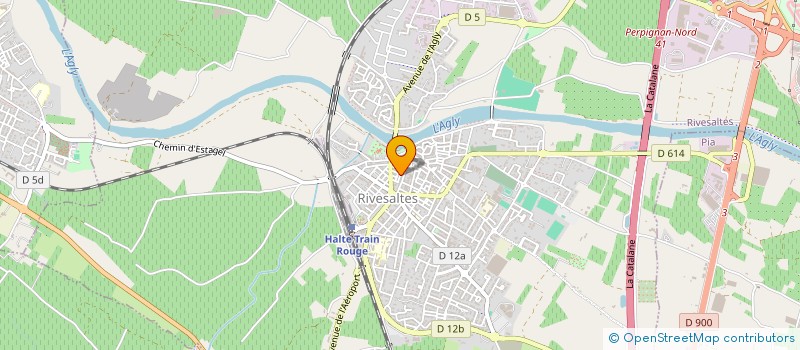 localisation de l'entreprise MONSIEUR YOANN LOPEZ  RIVESALTES