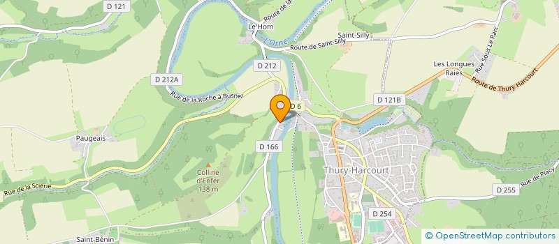 localisation de l'entreprise MONSIEUR YOANN LUBIN  THURY-HARCOURT-LE-HOM