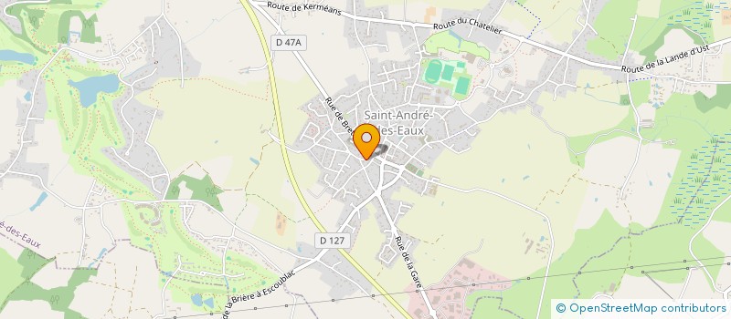 localisation de l'entreprise MONSIEUR YOANN MACE  SAINT-ANDRE-DES-EAUX