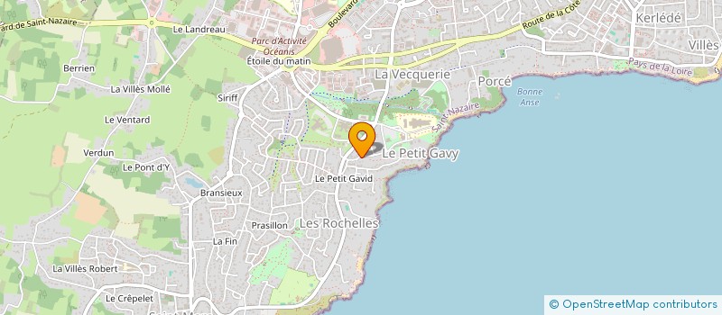 localisation de l'entreprise MONSIEUR YOANN MAGRE  SAINT-NAZAIRE