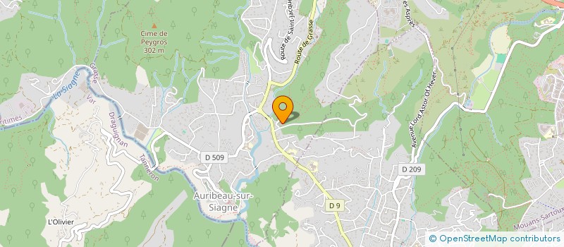 localisation de l'entreprise MONSIEUR YOANN MANZINALLI  AURIBEAU-SUR-SIAGNE