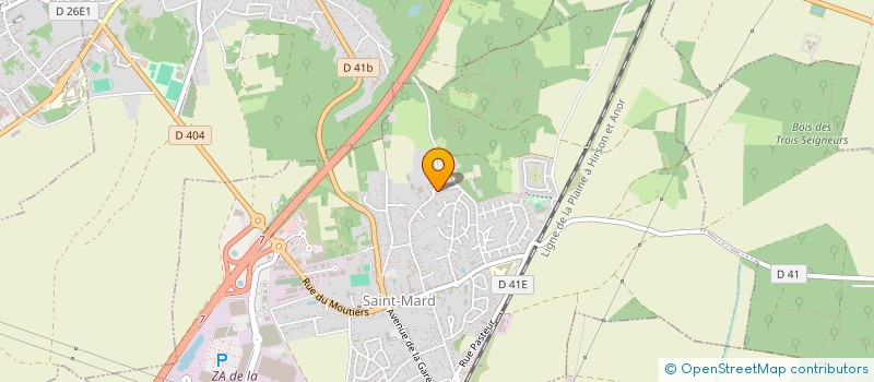 localisation de l'entreprise MONSIEUR YOANN MARTIN  SAINT-MARD