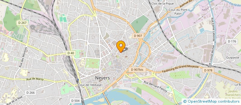 localisation de l'entreprise MONSIEUR YOANN MARTIN à NEVERS