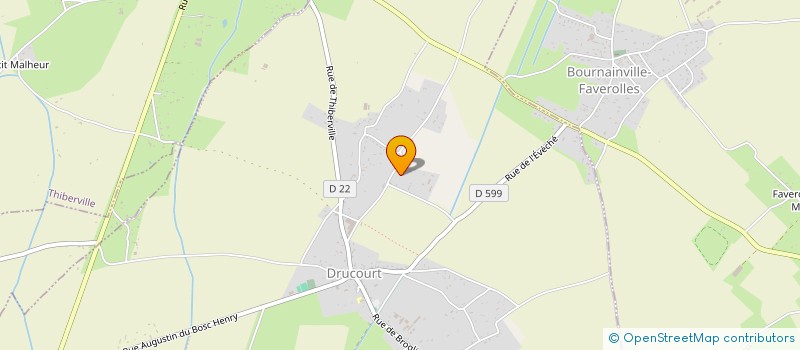 localisation de l'entreprise MONSIEUR YOANN MARY  DRUCOURT