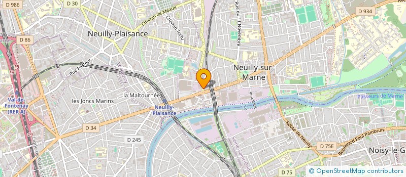 localisation de l'entreprise MONSIEUR YOANN MATHON à NEUILLY-SUR-MARNE