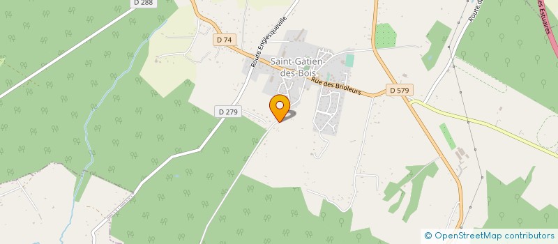 localisation de l'entreprise MONSIEUR YOANN MAURILLE  SAINT-GATIEN-DES-BOIS