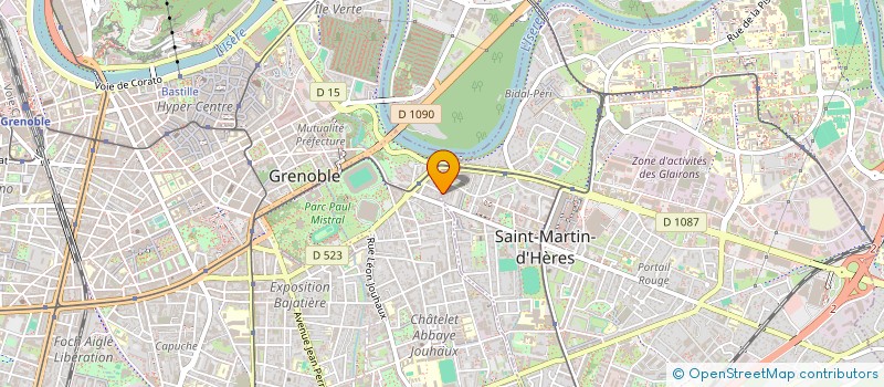 localisation de l'entreprise MONSIEUR YOANN MAX  SAINT-MARTIN-D'HERES