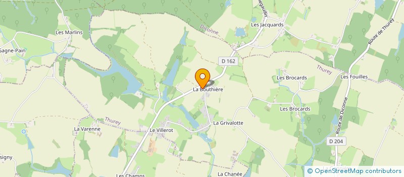 localisation de l'entreprise MONSIEUR YOANN MAZUIR  THUREY