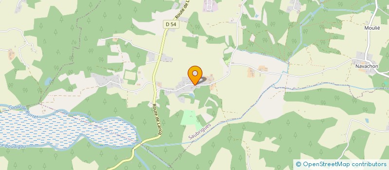 localisation de l'entreprise MONSIEUR YOANN MEILLER  SAUBRIGUES