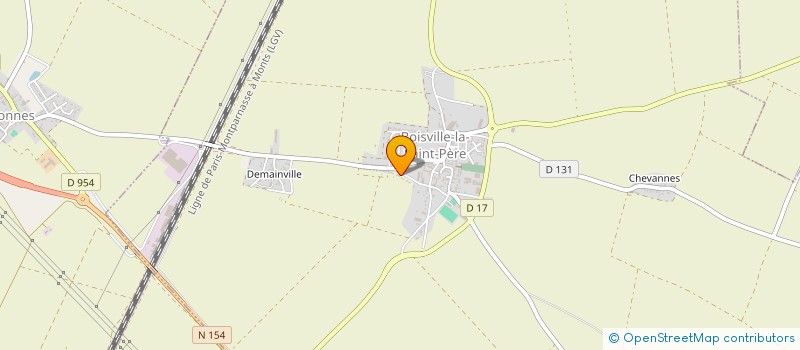 localisation de l'entreprise MONSIEUR YOANN MENGUY à BOISVILLE-LA-SAINT-PERE