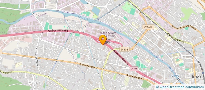 localisation de l'entreprise MONSIEUR YOANN MERITZA  SCIONZIER