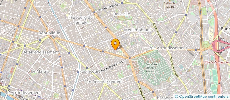 localisation de l'entreprise MONSIEUR YOANN METREAU  PARIS