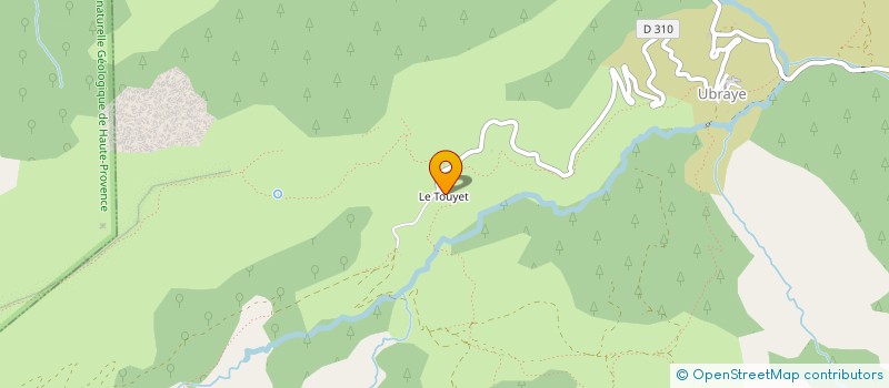 localisation de l'entreprise MONSIEUR YOANN MICHEL  UBRAYE