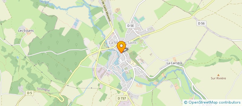 localisation de l'entreprise MONSIEUR YOANN MIOT  LA MOTHE-SAINT-HERAY