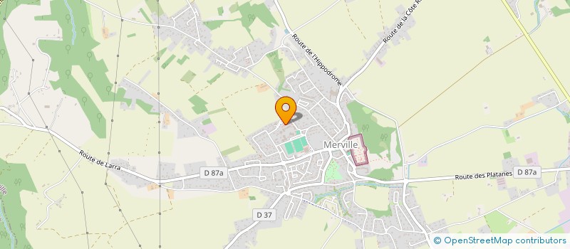 localisation de l'entreprise MONSIEUR YOANN MIROL  MERVILLE