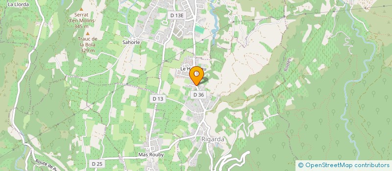 localisation de l'entreprise MONSIEUR YOANN MIRON  RIGARDA