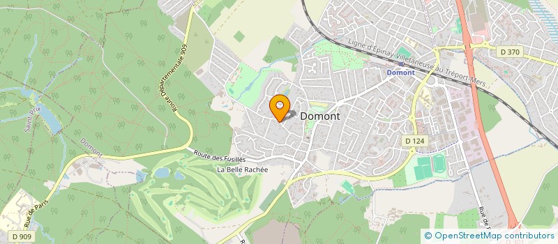 localisation de l'entreprise MONSIEUR YOANN MOREAU  DOMONT