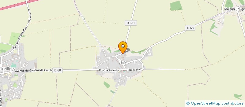 localisation de l'entreprise MONSIEUR YOANN MOREAU  SAVY