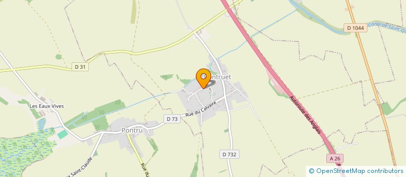 localisation de l'entreprise MONSIEUR YOANN MORLET  FLEURY