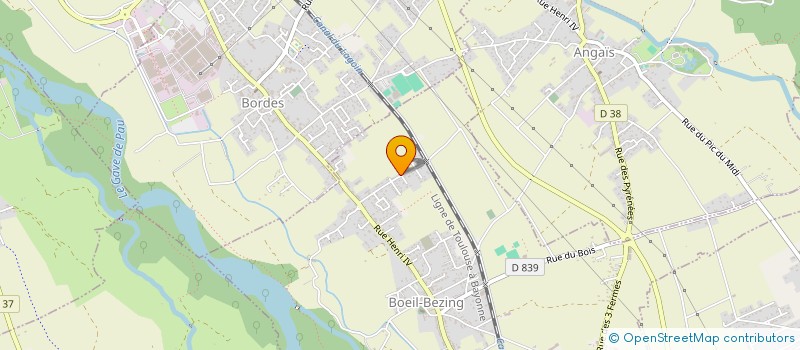 localisation de l'entreprise MONSIEUR YOANN MURCIA  CAPBRETON