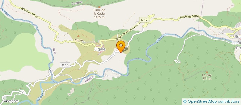 localisation de l'entreprise MONSIEUR YOANN MUTONE  SIGALE