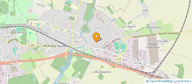 localisation de l'entreprise MONSIEUR YOANN NGOU  MELUN