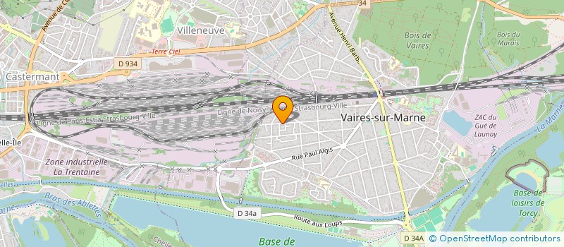 localisation de l'entreprise MONSIEUR YOANN NGUEMA EKOMO  VAIRES-SUR-MARNE