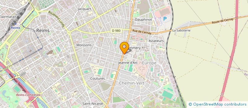 localisation de l'entreprise MONSIEUR YOANN NORMAND à REIMS