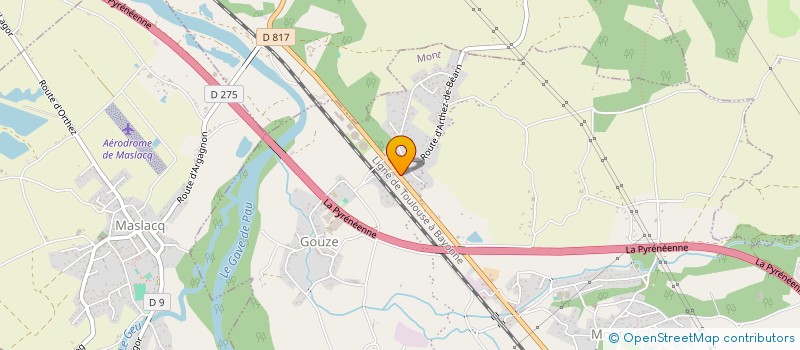 localisation de l'entreprise MONSIEUR YOANN NOVAIS  MONT