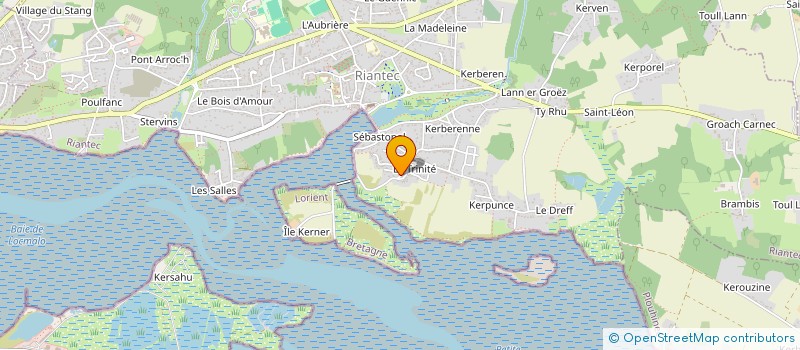 localisation de l'entreprise MONSIEUR YOANN PAGEAUD à RIANTEC