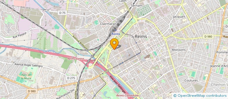 localisation de l'entreprise MONSIEUR YOANN PARANT  REIMS