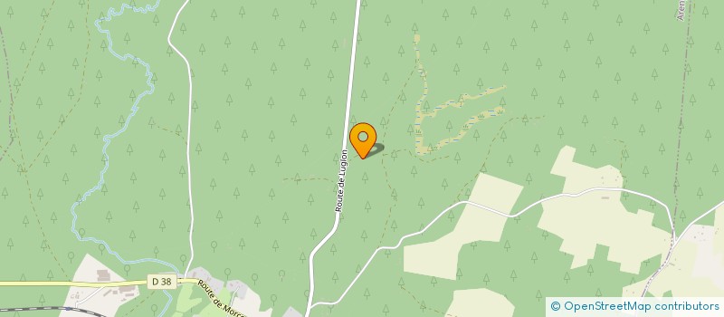 localisation de l'entreprise MONSIEUR YOANN PAULON  ARENGOSSE