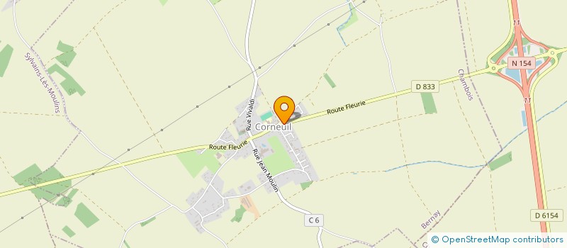 localisation de l'entreprise MONSIEUR YOANN PAUMARD  CHAMBOIS