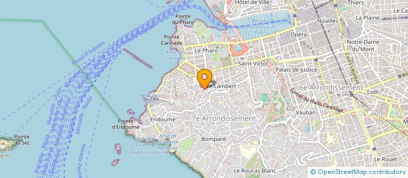localisation de l'entreprise MONSIEUR YOANN PELLERIN à MARSEILLE