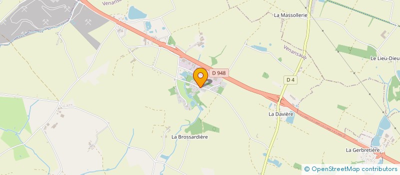 localisation de l'entreprise MONSIEUR YOANN PENISSON  VENANSAULT